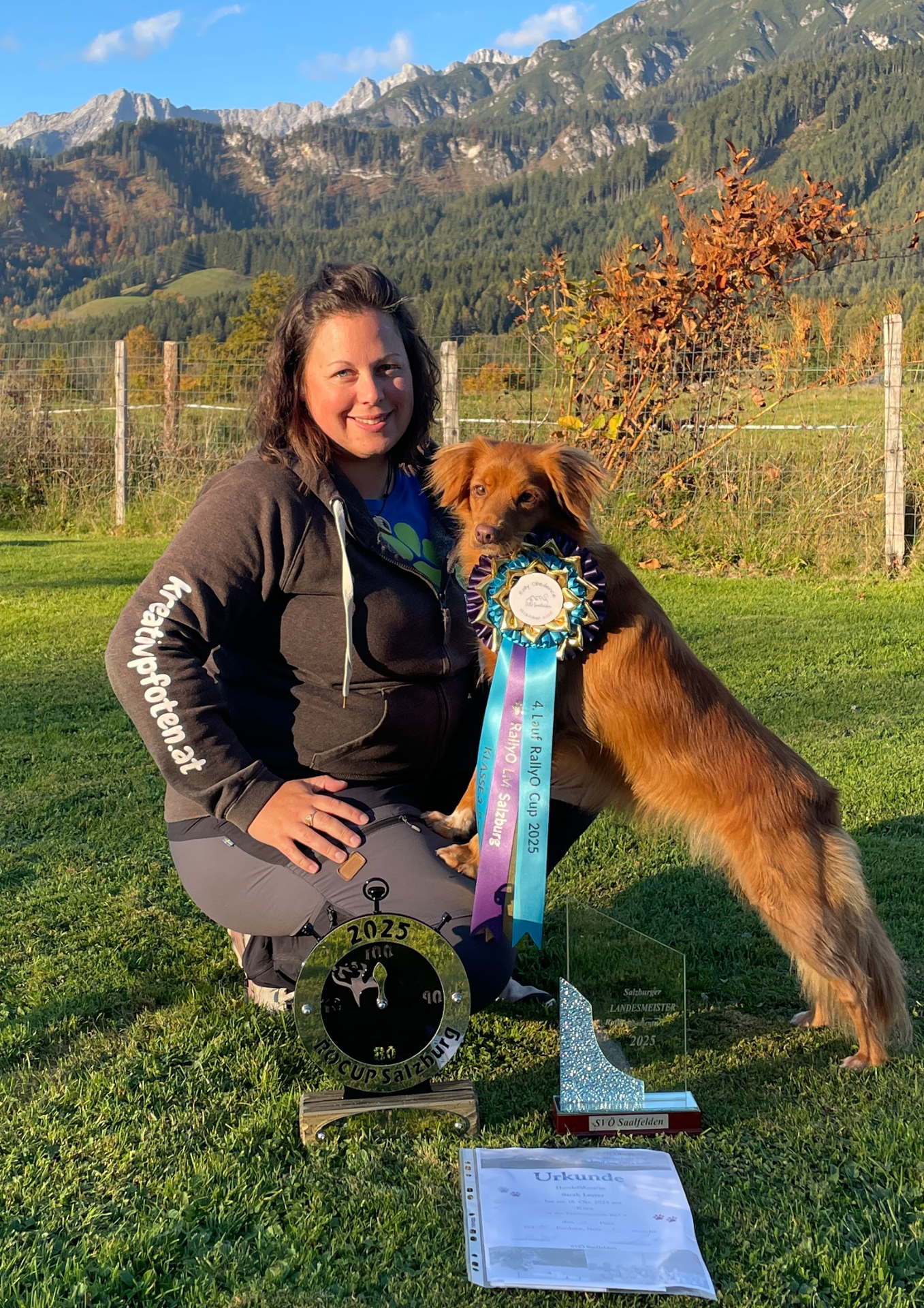 Sarah Leyrer, Rally Obedience , Heelwork, Dummyarbeit