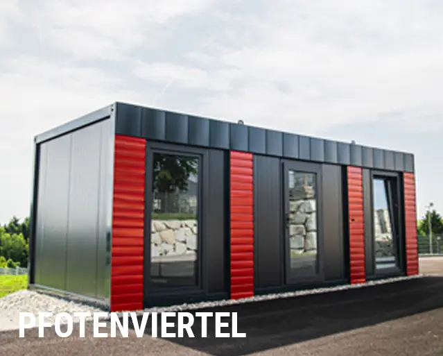 Pfotenviertel am Dogsworld Campus