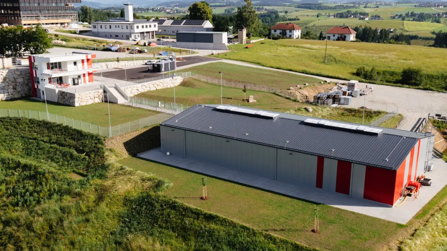 Dogsworld Campus Zonen im Überblick aus der Vogelperspektive